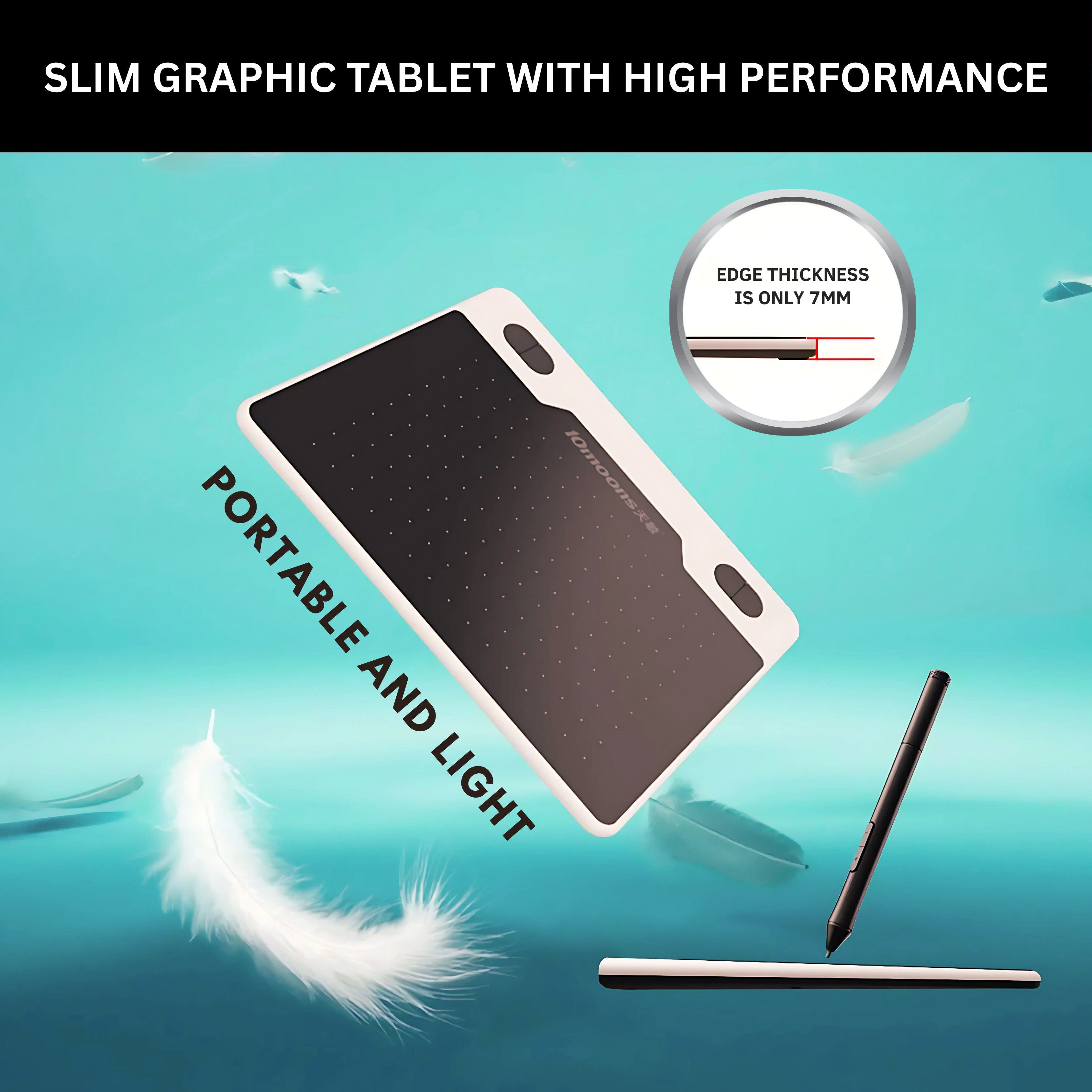 10moons T503 Ultra-Light Graphic Drawing Tablet