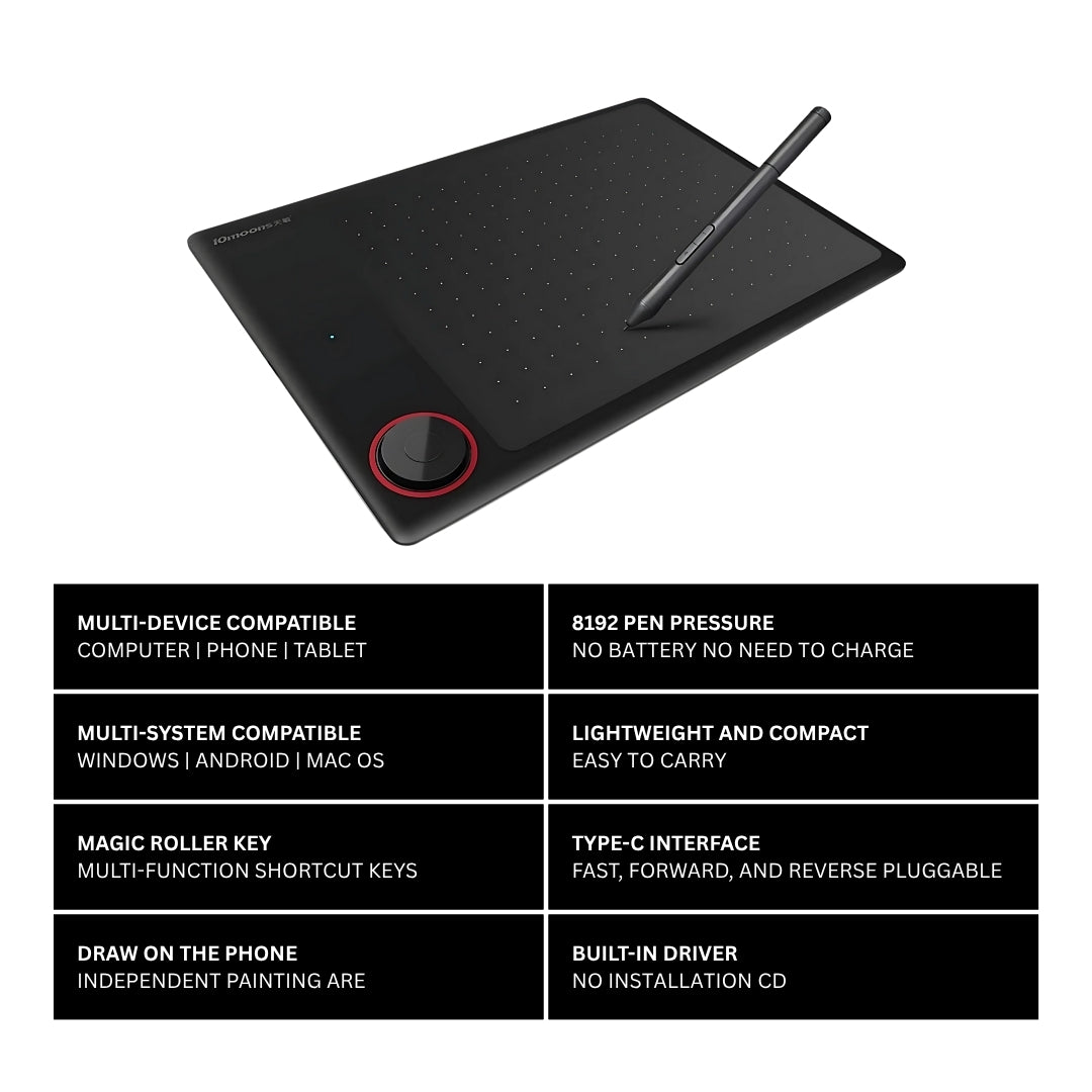 10moons G30 Graphic Drawing Tablet