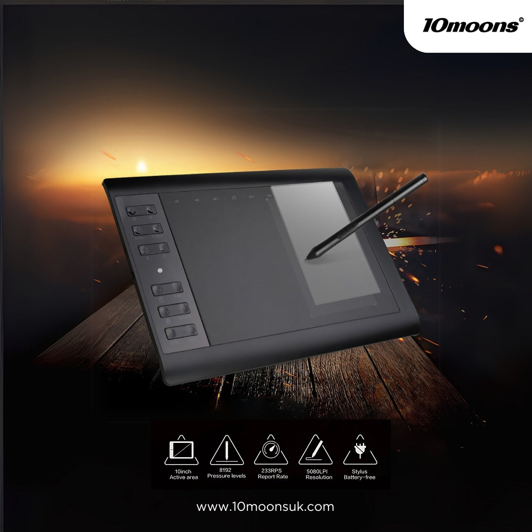 10moons 1060Plus Digital Graphic Tablet
