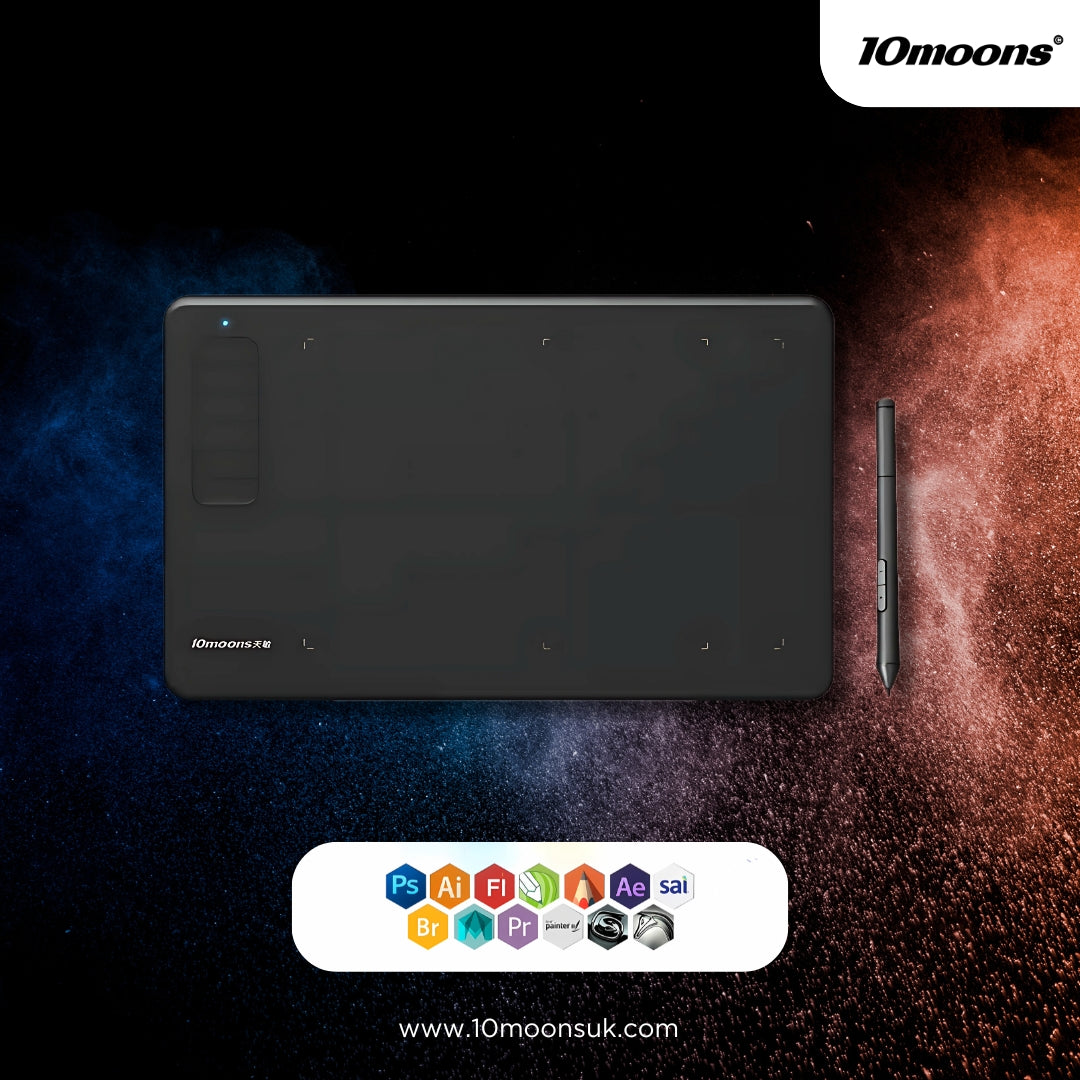 10Moons G12 Digital Graphics Tablet