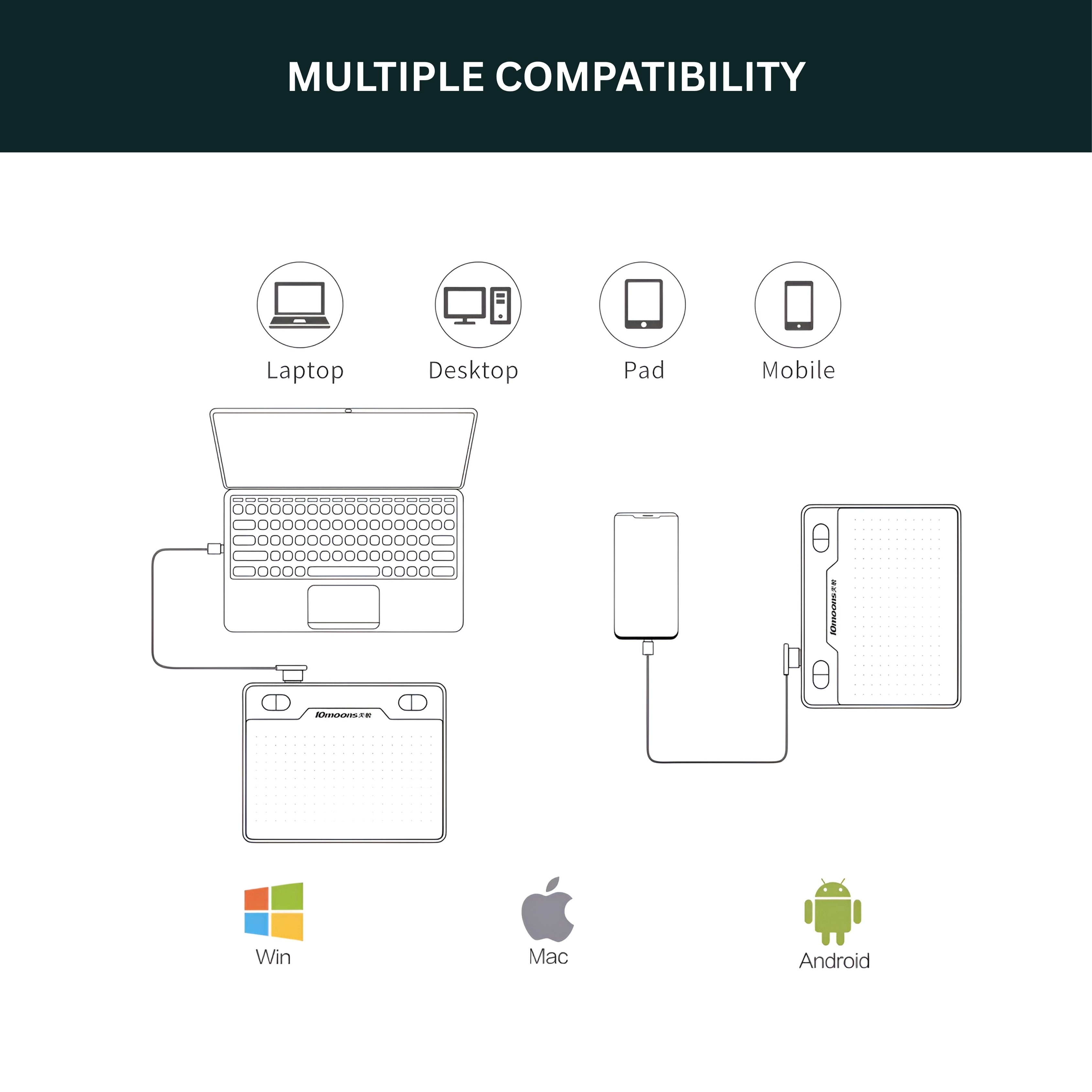 10moons G20 Graphic Drawing Tablet