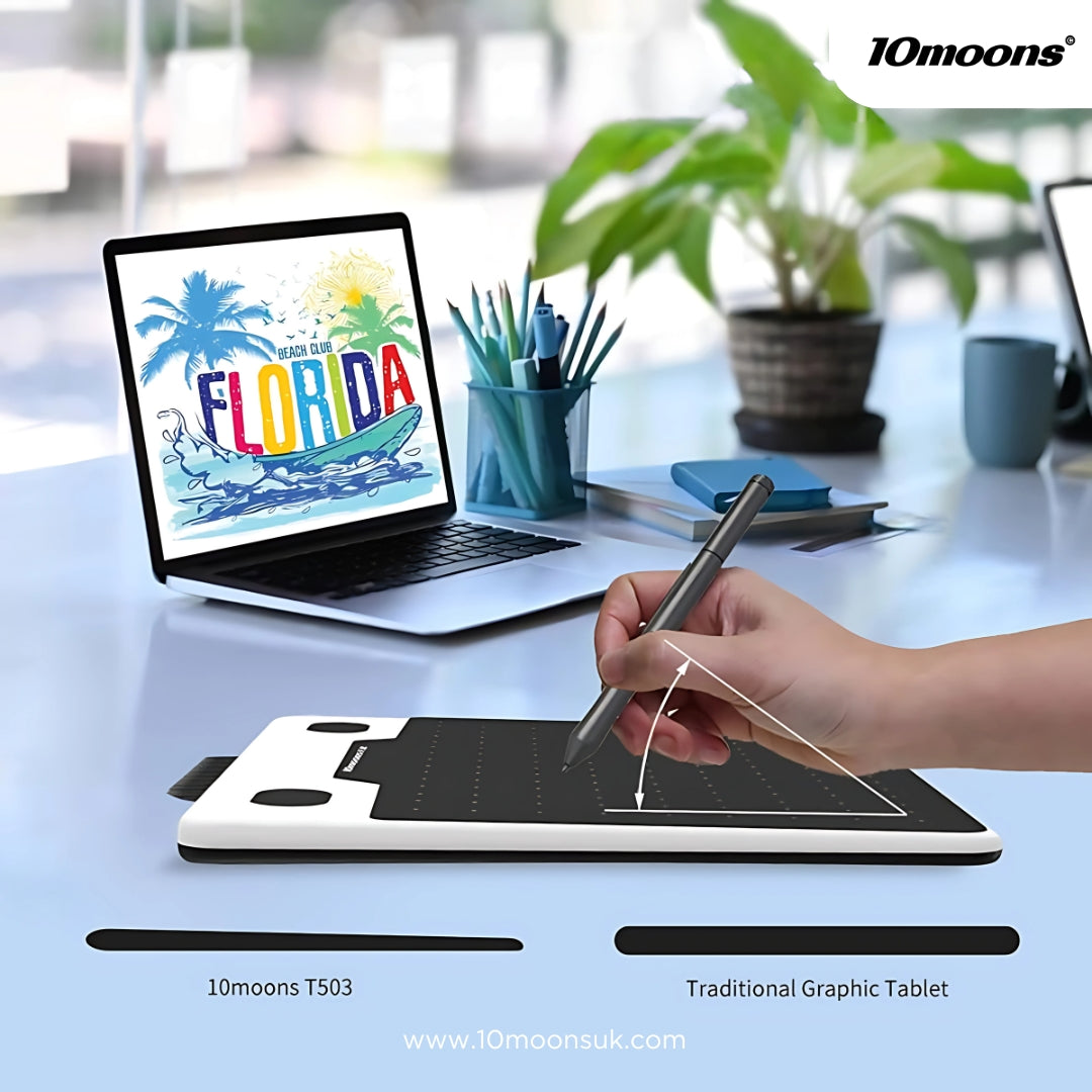 10moons T503 Ultra-Light Graphic Drawing Tablet