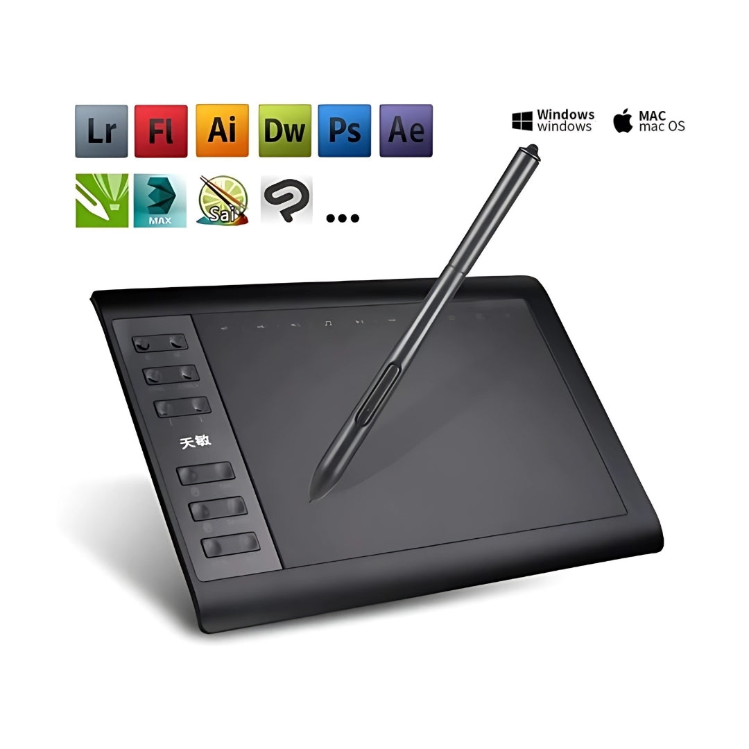 10Moons G50 Digital Graphics Tablet