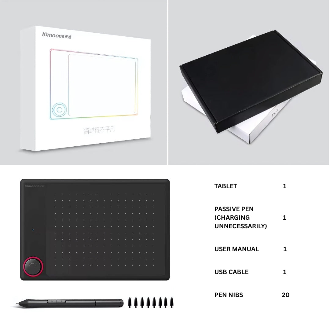 10moons G30 Graphic Drawing Tablet
