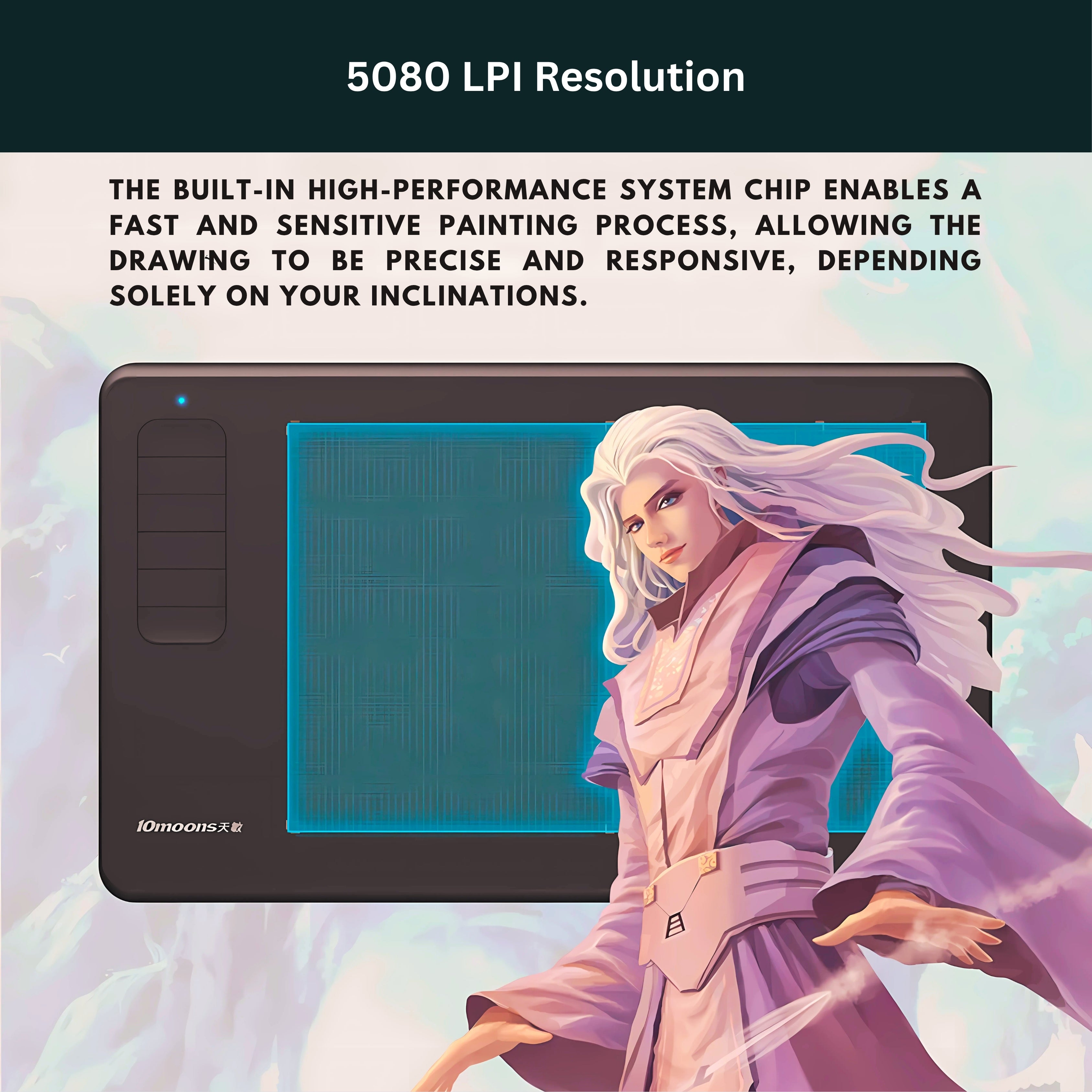 10Moons G12 Digital Graphics Tablet