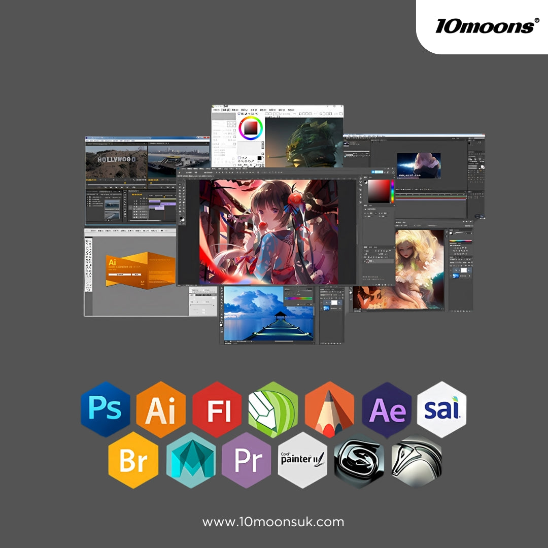 10Moons G50 Digital Graphics Tablet