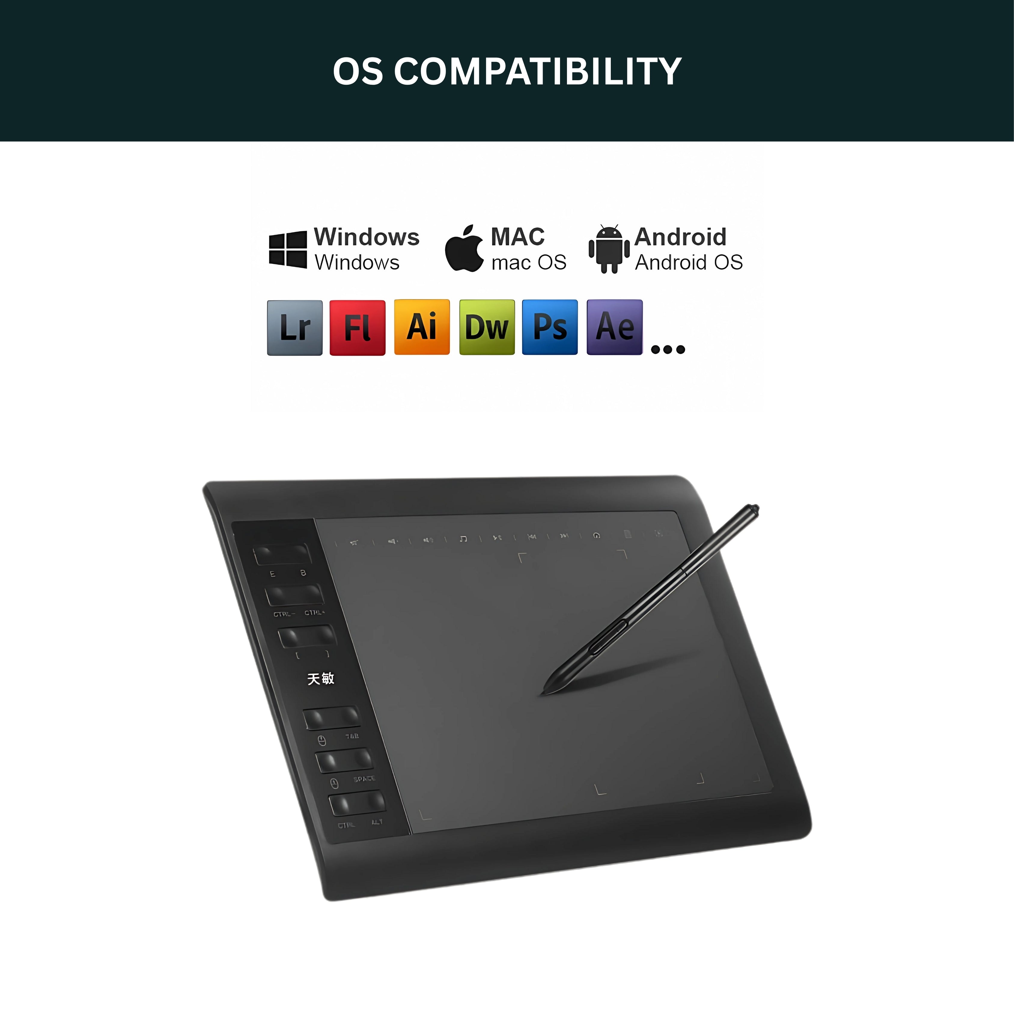 10moons 1060Plus Digital Graphic Tablet