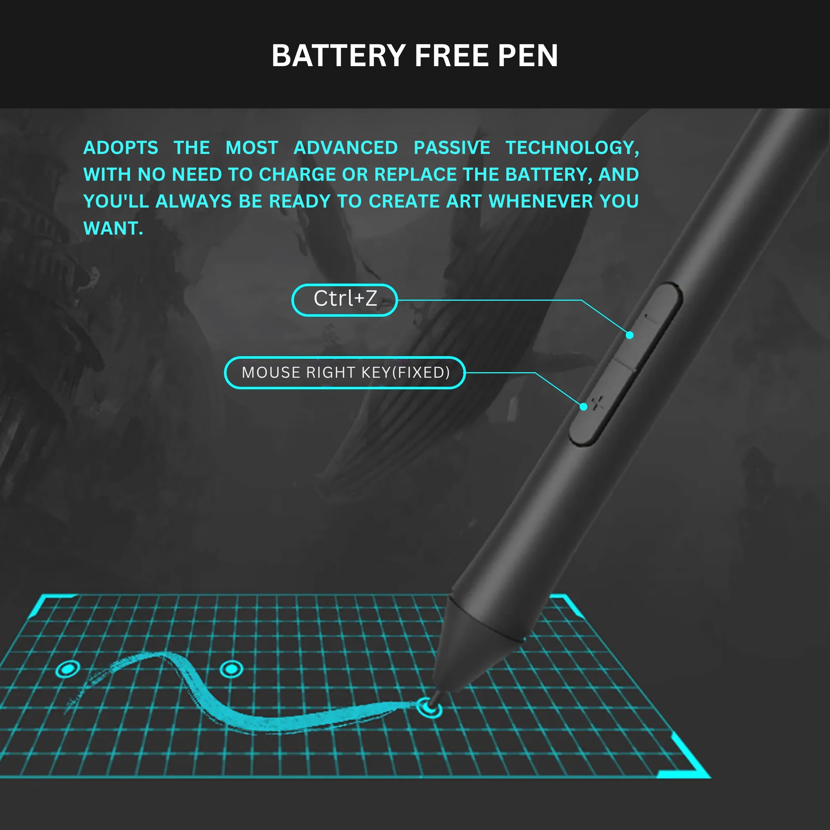 10moons T503 Ultra-Light Graphic Drawing Tablet