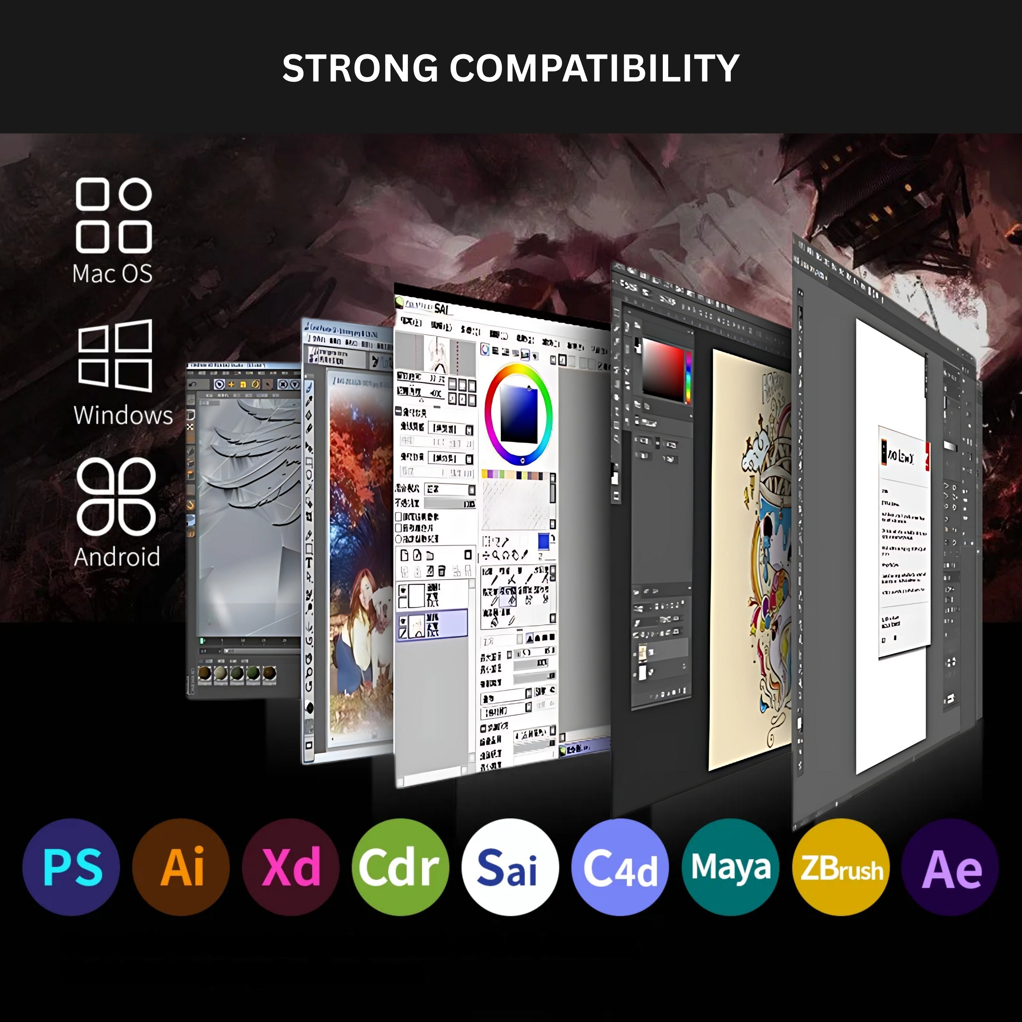 10moons T503 Ultra-Light Graphic Drawing Tablet