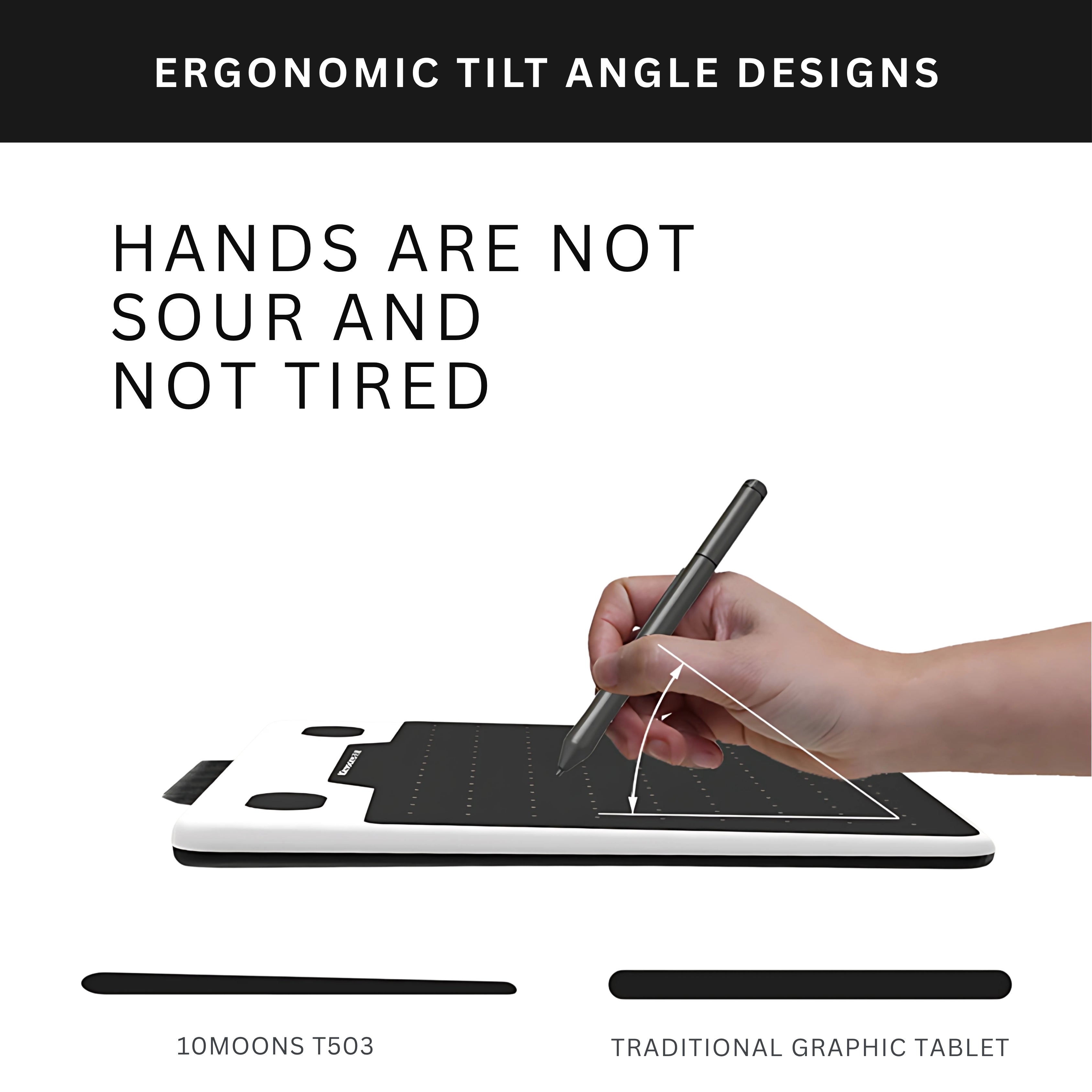 10moons T503 Ultra-Light Graphic Drawing Tablet